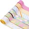 Easter Ribbon Wired 6 Rolls 2.5 Inch x 36 Yards TTL, Eggs and Bunny Easter Ribbons for Baskets, Striped and Polka Dot Wide Ribbons for Crafts Spring Wreath Gift Wrapping Bow Decoration